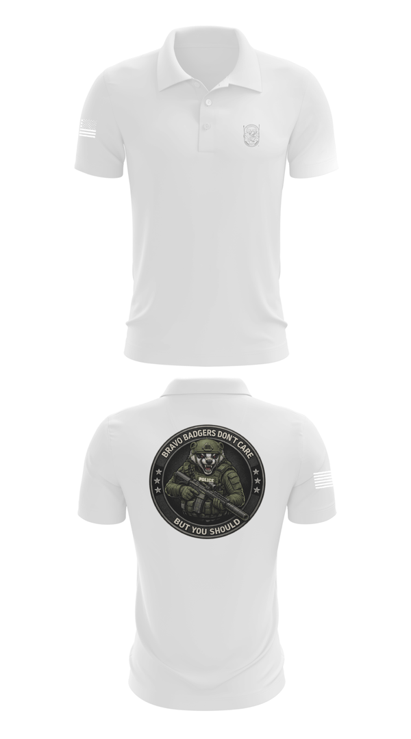 Short Sleeve Performance Polo, Saginaw Police Emergency Services Team, Police, Teamtime, Team time, sublimation, custom sports apparel, team uniforms, spirit wear, spiritwear, sports uniforms, custom shirts, team store, custom team store, fundraiser sports, apparel fundraiser