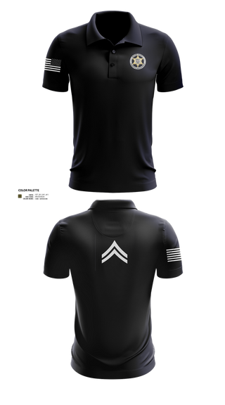Short Sleeve Performance Polo, Wayne County Sheriff’s Department, Police, Teamtime, Team time, sublimation, custom sports apparel, team uniforms, spirit wear, spiritwear, sports uniforms, custom shirts, team store, custom team store, fundraiser sports, apparel fundraiser