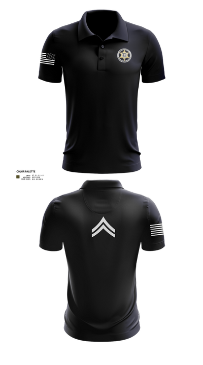 Wayne County Sheriff’s Department 8145507 Short Sleeve Performance Polo - 3