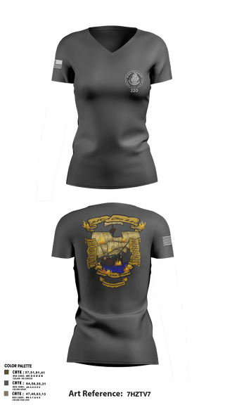 Women's Short Sleeve Vneck Shirt, 220 BPOA, Police, Teamtime, Team time, sublimation, custom sports apparel, team uniforms, spirit wear, spiritwear, sports uniforms, custom shirts, team store, custom team store, fundraiser sports, apparel fundraiser