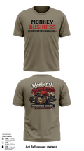 Monkey Business Motorcycle Hauling 21816516 Short Sleeve Performance Shirt - 12