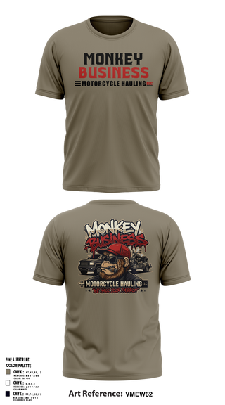 Short Sleeve Performance Shirt, Monkey Business Motorcycle Hauling, , Teamtime, Team time, sublimation, custom sports apparel, team uniforms, spirit wear, spiritwear, sports uniforms, custom shirts, team store, custom team store, fundraiser sports, apparel fundraiser