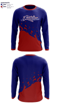 Byrnes Rebels Track & Field 54482992 Long Sleeve Performance Shirt 1