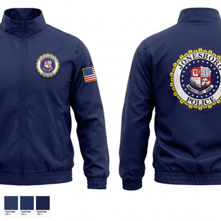 Windbreaker, Jonesboro Police Department, Police, Teamtime, Team time, sublimation, custom sports apparel, team uniforms, spirit wear, spiritwear, sports uniforms, custom shirts, team store, custom team store, fundraiser sports, apparel fundraiser