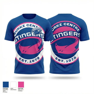 Short Sleeve Performance Shirt, Burke Centre Stingers, Swimming, Teamtime, Team time, sublimation, custom sports apparel, team uniforms, spirit wear, spiritwear, sports uniforms, custom shirts, team store, custom team store, fundraiser sports, apparel fundraiser