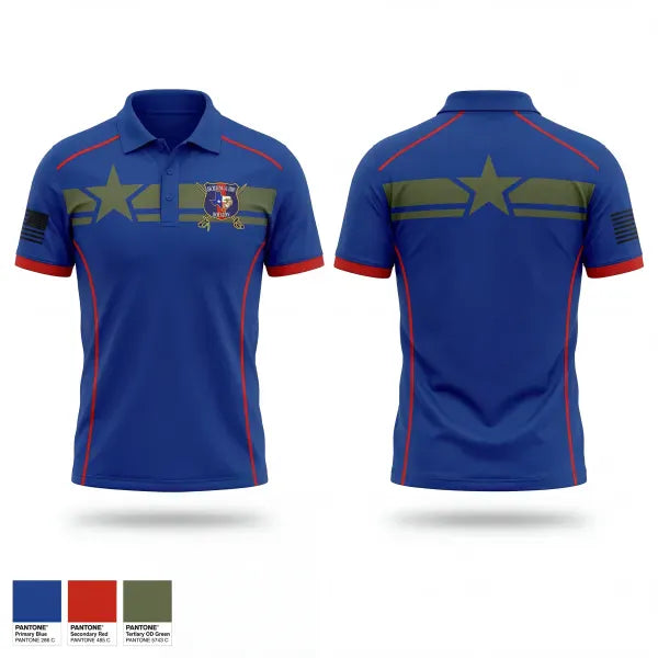 Short Sleeve Performance Polo, Recruiting Station Houston, Marines, Teamtime, Team time, sublimation, custom sports apparel, team uniforms, spirit wear, spiritwear, sports uniforms, custom shirts, team store, custom team store, fundraiser sports, apparel fundraiser