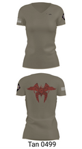 Blackfoot 2nd platoon 36446718 Women's Short Sleeve V-neck Shirt - 68