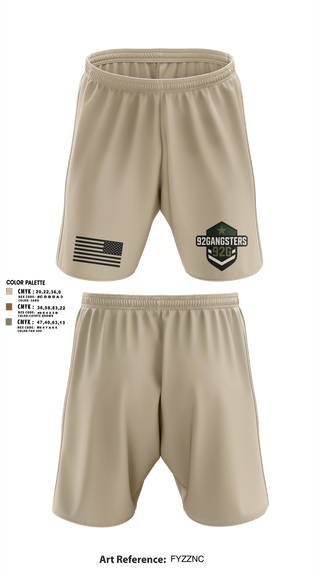 Athletic Shorts With Pockets, 44 IBCT-E-CO 250TH, , Teamtime, Team time, sublimation, custom sports apparel, team uniforms, spirit wear, spiritwear, sports uniforms, custom shirts, team store, custom team store, fundraiser sports, apparel fundraiser