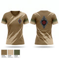 CT Crusaders Women's Short Sleeve V-neck Shirt - 1