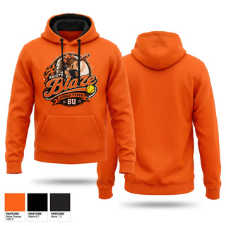 Hoodie, Blaze, Softball, Teamtime, Team time, sublimation, custom sports apparel, team uniforms, spirit wear, spiritwear, sports uniforms, custom shirts, team store, custom team store, fundraiser sports, apparel fundraiser