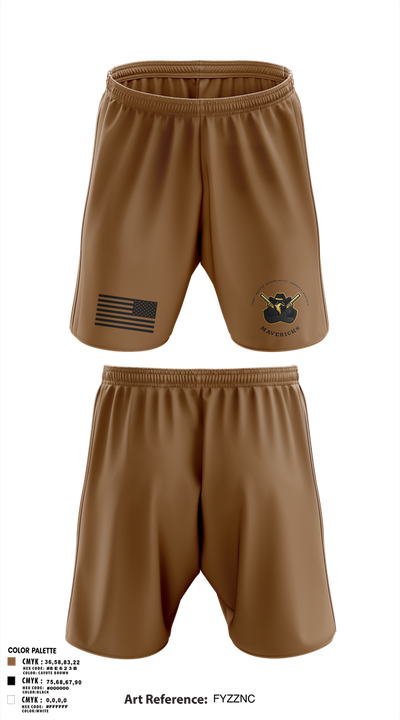 Mavericks 71642974 Athletic Shorts With Pockets - 1