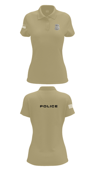 Womens Short Sleeve Performance Polo, RRPD, Police, Teamtime, Team time, sublimation, custom sports apparel, team uniforms, spirit wear, spiritwear, sports uniforms, custom shirts, team store, custom team store, fundraiser sports, apparel fundraiser