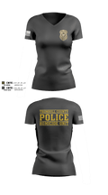 Trumbull County Homicide Investigation and Prosecution Unit 91481755 Women's Short Sleeve V-neck Shirt - 1