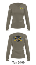 Freedom FSC, 1-320th FAR 86167729 Women's Long Sleeve V-neck Shirt - 11