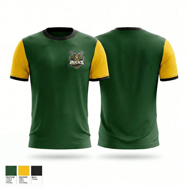 Short Sleeve Performance Shirt, Bucks, Men's Basketball, Teamtime, Team time, sublimation, custom sports apparel, team uniforms, spirit wear, spiritwear, sports uniforms, custom shirts, team store, custom team store, fundraiser sports, apparel fundraiser