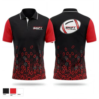 Short Sleeve Performance Polo, S.H.I.F.T, , Teamtime, Team time, sublimation, custom sports apparel, team uniforms, spirit wear, spiritwear, sports uniforms, custom shirts, team store, custom team store, fundraiser sports, apparel fundraiser