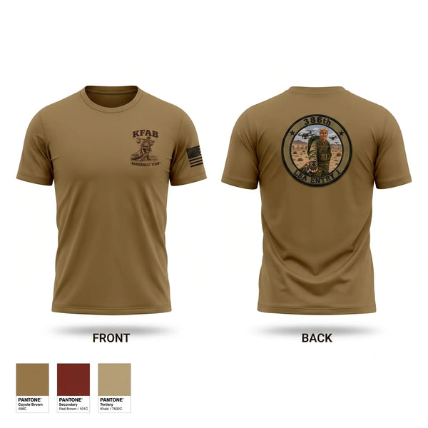 Short Sleeve Performance Shirt, 386th ESFS, Air Force, Teamtime, Team time, sublimation, custom sports apparel, team uniforms, spirit wear, spiritwear, sports uniforms, custom shirts, team store, custom team store, fundraiser sports, apparel fundraiser