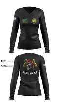346 MP CO 9773492 Women's Long Sleeve V-neck Shirt - 18