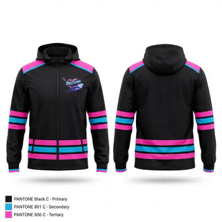 Windbreaker, Danglin’ Dazzlers, Ice Hockey, Teamtime, Team time, sublimation, custom sports apparel, team uniforms, spirit wear, spiritwear, sports uniforms, custom shirts, team store, custom team store, fundraiser sports, apparel fundraiser