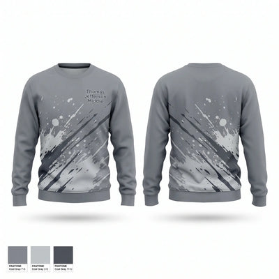 Thomas Jefferson Middle 45162196 Crew Neck Sweatshirt - 1