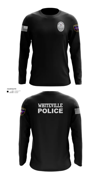 Whiteville Police Department 3573610 Long Sleeve Performance Shirt 30