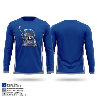 Long Sleeve Performance Shirt, Southeast Spartans, Men's Soccer, Teamtime, Team time, sublimation, custom sports apparel, team uniforms, spirit wear, spiritwear, sports uniforms, custom shirts, team store, custom team store, fundraiser sports, apparel fundraiser