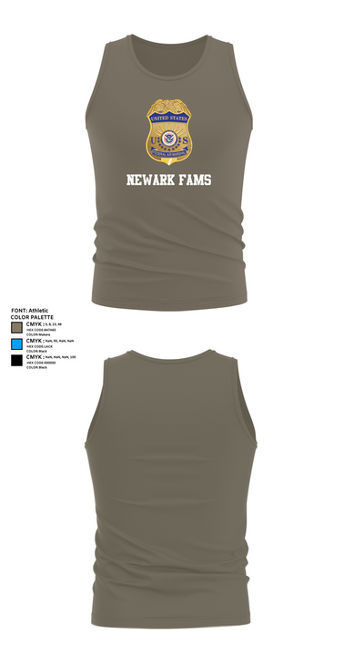 Newark FAMS 70077799 Tank Top - 75