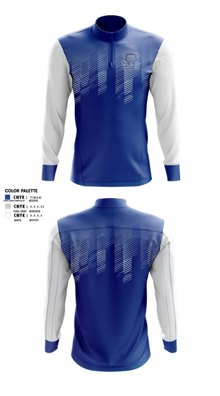 Quarter Zip Jacket, Westover Middle Wrestling, Wrestling, Teamtime, Team time, sublimation, custom sports apparel, team uniforms, spirit wear, spiritwear, sports uniforms, custom shirts, team store, custom team store, fundraiser sports, apparel fundraiser