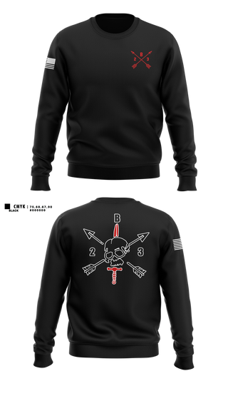 Crew Neck Sweatshirt, B/2/3, Army, Teamtime, Team time, sublimation, custom sports apparel, team uniforms, spirit wear, spiritwear, sports uniforms, custom shirts, team store, custom team store, fundraiser sports, apparel fundraiser