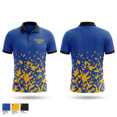 Stringtown Tigers 47698585 Short Sleeve Performance Polo - 1
