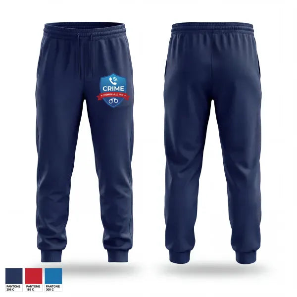 Sweatpants, CrimeStoppers Honolulu, Police, Teamtime, Team time, sublimation, custom sports apparel, team uniforms, spirit wear, spiritwear, sports uniforms, custom shirts, team store, custom team store, fundraiser sports, apparel fundraiser
