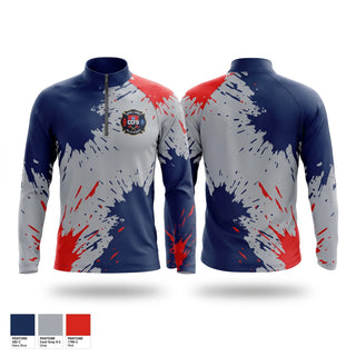 Quarter Zip Jacket, Carroll county fire department, , Teamtime, Team time, sublimation, custom sports apparel, team uniforms, spirit wear, spiritwear, sports uniforms, custom shirts, team store, custom team store, fundraiser sports, apparel fundraiser