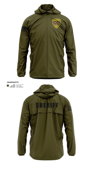 Windbreaker, Comanche County Sheriffs Office, Police, Teamtime, Team time, sublimation, custom sports apparel, team uniforms, spirit wear, spiritwear, sports uniforms, custom shirts, team store, custom team store, fundraiser sports, apparel fundraiser