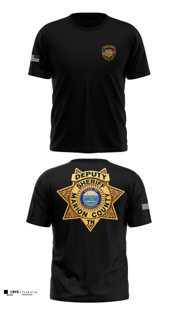 Short Sleeve Performance Shirt, Marion County Sheriff’s Office, Police, Teamtime, Team time, sublimation, custom sports apparel, team uniforms, spirit wear, spiritwear, sports uniforms, custom shirts, team store, custom team store, fundraiser sports, apparel fundraiser