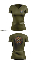 RDC Outdoors Women's Short Sleeve V-neck Shirt - 23