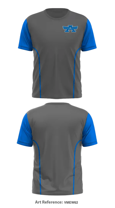Ascend Leadership Academy Aviators 53246448 Short Sleeve Performance Shirt - 30