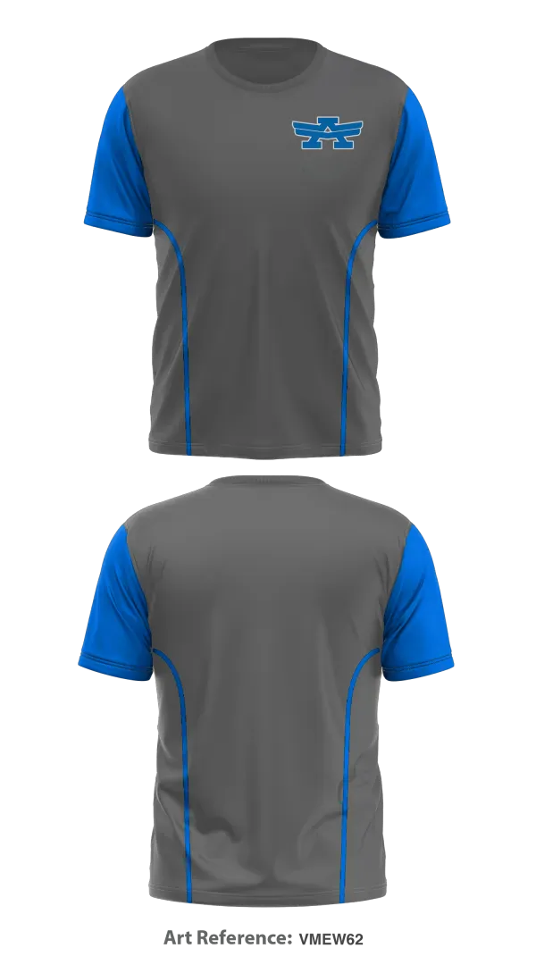 Ascend Leadership Academy Aviators 53246448 Short Sleeve Performance Shirt - 30