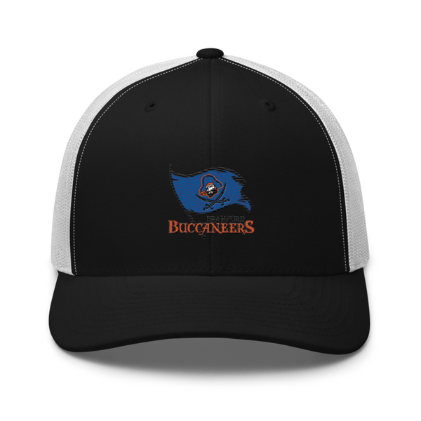 Branford Buccaneers 66316693 Retro Trucker Hat | Yupoong 6606
