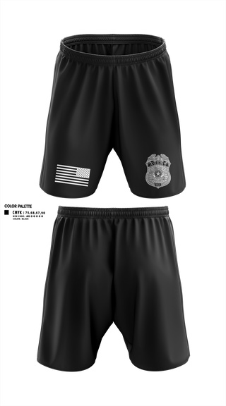Athletic Shorts With Pockets, 8TH DA DTF MCU, Police, Teamtime, Team time, sublimation, custom sports apparel, team uniforms, spirit wear, spiritwear, sports uniforms, custom shirts, team store, custom team store, fundraiser sports, apparel fundraiser
