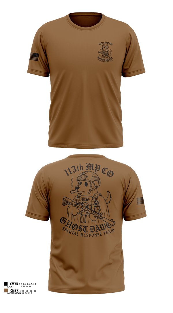 Old School Cotton Feel Shirt, 113th MP CO, Army, Teamtime, Team time, sublimation, custom sports apparel, team uniforms, spirit wear, spiritwear, sports uniforms, custom shirts, team store, custom team store, fundraiser sports, apparel fundraiser