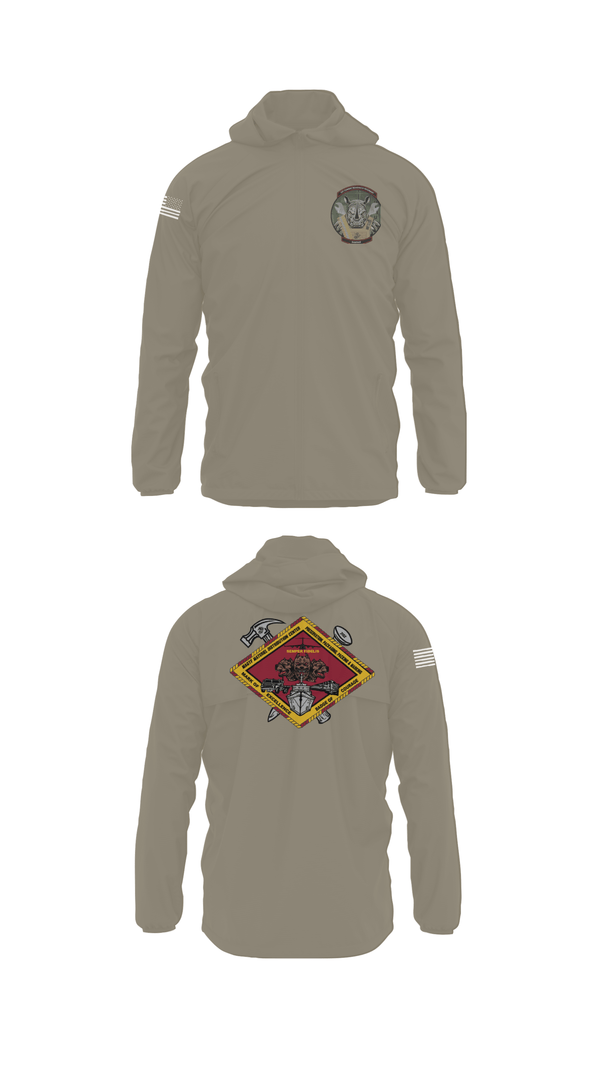 Windbreaker, 1st CRR, Marines, Teamtime, Team time, sublimation, custom sports apparel, team uniforms, spirit wear, spiritwear, sports uniforms, custom shirts, team store, custom team store, fundraiser sports, apparel fundraiser