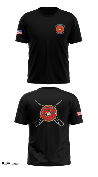 Old School Cotton Feel Shirt, Ruskin Highschool MCJROTC drill team, Marines, Teamtime, Team time, sublimation, custom sports apparel, team uniforms, spirit wear, spiritwear, sports uniforms, custom shirts, team store, custom team store, fundraiser sports, apparel fundraiser