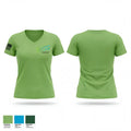 Fort Riley BOSS 18123790 Women's Short Sleeve V-neck Shirt - 1