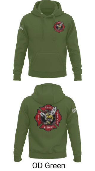 Hoodie, B-Shift, Fire Department, Teamtime, Team time, sublimation, custom sports apparel, team uniforms, spirit wear, spiritwear, sports uniforms, custom shirts, team store, custom team store, fundraiser sports, apparel fundraiser
