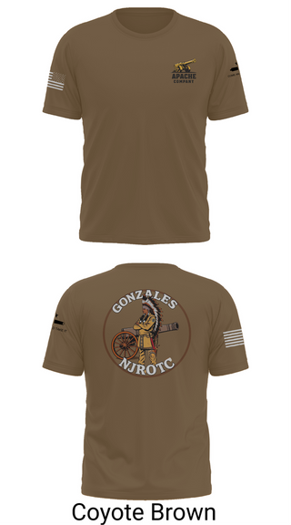 Old School Cotton Feel Shirt, NJROTC Apache Company, , Teamtime, Team time, sublimation, custom sports apparel, team uniforms, spirit wear, spiritwear, sports uniforms, custom shirts, team store, custom team store, fundraiser sports, apparel fundraiser