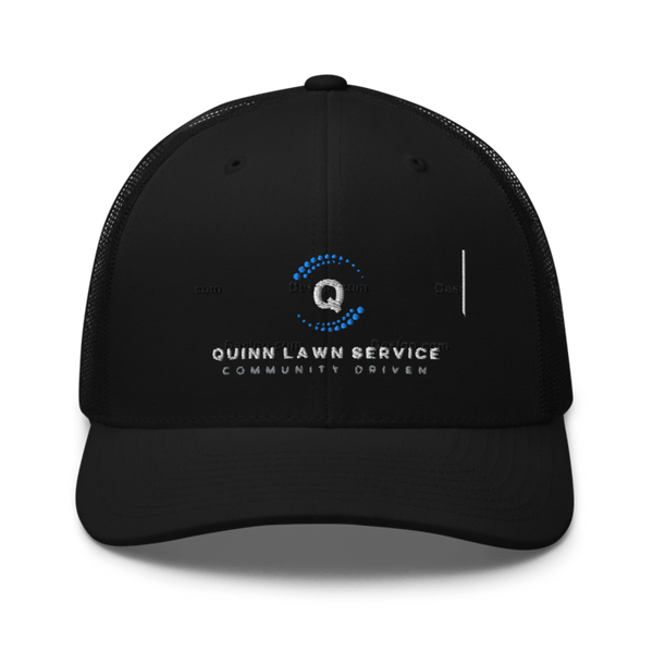 Quinn lawn care 50942493 Retro Trucker Hat | Yupoong 6606