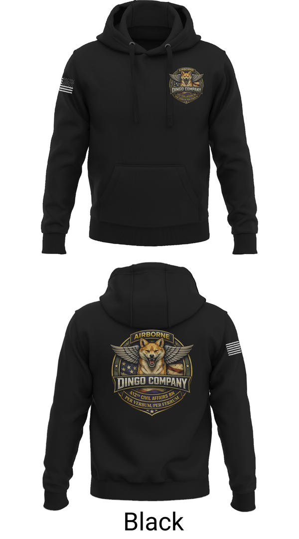 Hoodie, 412th CA BN (A), Army, Teamtime, Team time, sublimation, custom sports apparel, team uniforms, spirit wear, spiritwear, sports uniforms, custom shirts, team store, custom team store, fundraiser sports, apparel fundraiser