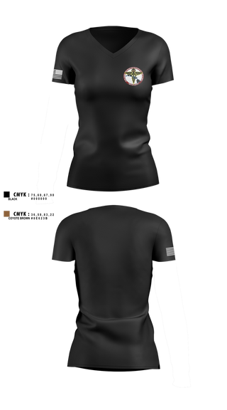 Womens Short Sleeve Vneck Shirt, 8TH FRSD, , Teamtime, Team time, sublimation, custom sports apparel, team uniforms, spirit wear, spiritwear, sports uniforms, custom shirts, team store, custom team store, fundraiser sports, apparel fundraiser