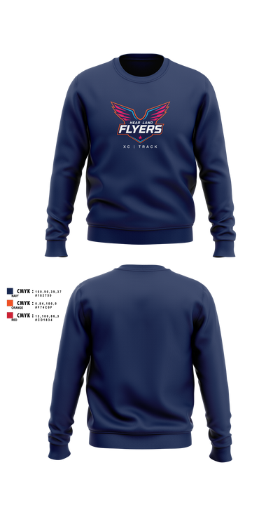 Heartland Flyers 65823739 Crew Neck Sweatshirt - 3