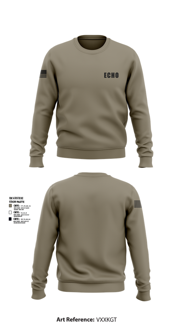 Crew Neck Sweatshirt, Echo, , Teamtime, Team time, sublimation, custom sports apparel, team uniforms, spirit wear, spiritwear, sports uniforms, custom shirts, team store, custom team store, fundraiser sports, apparel fundraiser